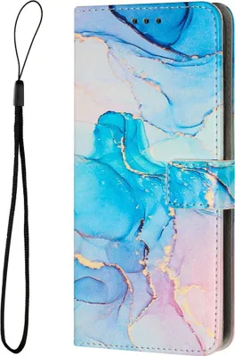 Produktbild von König Design Hülle kompatibel mit Apple iPhone 15 Kunstleder Handyhülle - Handy Case Rosa Grün