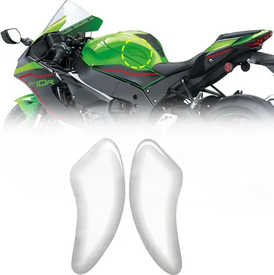 Image de Protections latérales de réservoir Adhésif 3D pour moto transparente