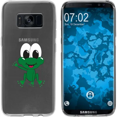 Produktbild von PhoneNatic Case kompatibel mit Samsung Galaxy S8 Silikon-Hülle Cutiemals M2