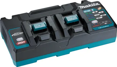 Immagine prodotto di Caricabatterie Makita DC40RB XGT Li-ion doppio veloce - 40 V max - DC40RB
