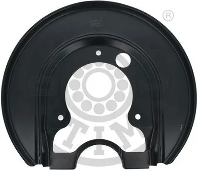 Produktbild von OPTIMAL Spritzblech Bremsscheibe für VW Golf IV Schrägheck (1J1) Hinten Rechts BSP-1025R Ankerblech