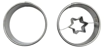 Produktbild von Ausstechform 2er Kreis/Stern+Kreis ø 40 mm