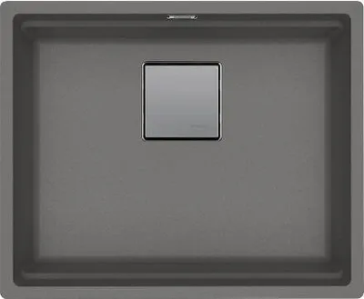 Produktbild von Franke Kubus 2 - Fragranitspüle KNG 110-52, 560x460 mm, steingrau 125.0641.422