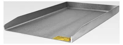 Produktbild von BABOSSA® Premium Plancha/Grillplatte [30x45cm] kompatibel mit Rösle Videro ohne Vario Rost | Massiver, verzugsfreier und rostfreier 4mm V2A Edelstahl | Hergestellt in Deutschland