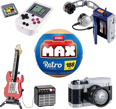 Obrázek produktu pro MAX Build more 83228, Stavební bloky, 8 rok/roky, Plast, 188 kusů, 173,97 g