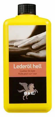 Obrázek produktu pro B & E Kožený olej - světlý - 500 ml