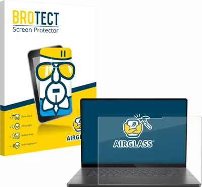Produktbild von BROTECT Schutzglas für ASUS ROG Zephyrus G16 2025 Schutzfolie Panzer Folie Glas Display Schutz klar