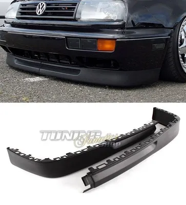Produktbild von Für Golf 3 III GTI VR6 Frontspoiler Lippe Spoiler Extra BREITE TIEFE Ausführung
