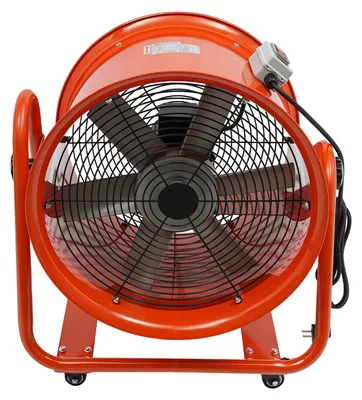 Produktbild von Axialventilator, Leistungsstarker Luftstrom, Leiser Betrieb, Orange