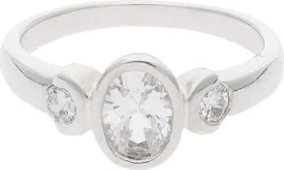 Produktbild von Ring Silber 925 Zirkonia JL30-07-4662 JuwelmaLux Größe 58