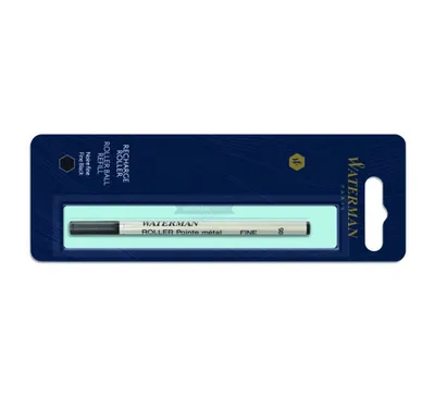 Image de WATERMAN Rollerballmine Schwarz 1 Blister