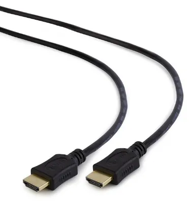Obrázek produktu pro Gembird CC-HDMI4L-1M, 1 m, HDMI Typ A (standardní), HDMI Typ A (standardní), 4096 x 2160 px, 10 Gbit/s, Černá