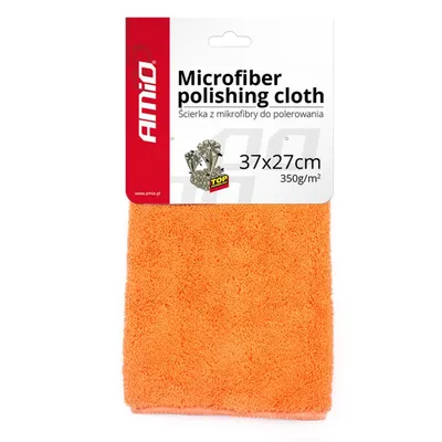 Immagine prodotto di Panno in microfibra 37x27 cm 350g/m2 per la cura dell'auto AMIO-01047