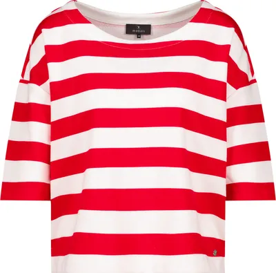 Produktbild von Sweatshirt 307 red ringel Größe 44