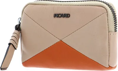 Produktbild von PICARD Leder Schlüsselmäppchen Harlekin 1 Key Case Cookie - Kom creme