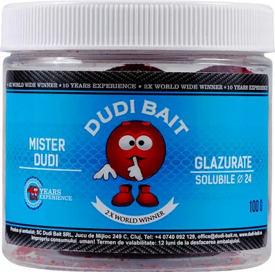 Produktbild von Dudi Bait Mister Dudi Fast Working 24mm 100g Hakenkugeln