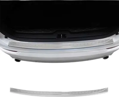 Image de Protection Seuil de Pare-chocs Arriére Pour Volvo XC90 2016-2025 Acier Inox