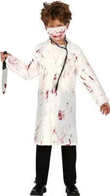 Produktbild von Horror Arzt Kostüm für Jungen, Größe:140/146