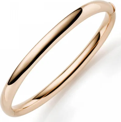 Produktbild von Armreif Armband Armschmuck aus 750 Gold Rotgold 6mm breit Damen Goldarmreif