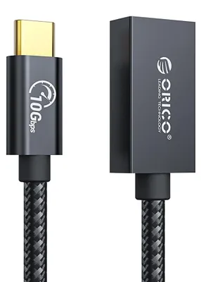 Produktbild von Orico CAF31 USB-C - USB-A 3.1 Gen 2 10 Gbit/s 30 cm OTG-Adapter