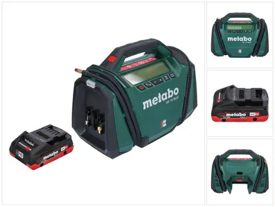 Produktbild von Metabo AK 18 Multi Akku Kompressor 18 V 11 bar + 1x Akku 4,0 Ah - ohne Ladegerät