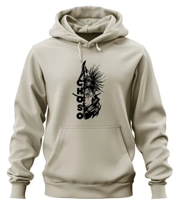 Imagen del producto de Sudadera con capucha uni, estilo "Jujutsu Kaisen", diseño de Choso (anime, manga), con motivos sangrientos y oscuros. Talla S