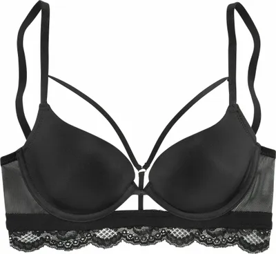 Produktbild von LASCANA T-Shirt-BH Guilietta schwarz Größe 80 Cup D