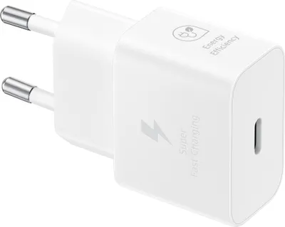 Produktbild von Samsung USB-C Ladegerät 25W ohne Datenkabel weiß