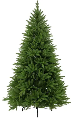 Produktbild von VIVANNO Weihnachtsbaum Polyethylen NORDMANN 270 Rund, Grün naturgetreu - 165x270 cm