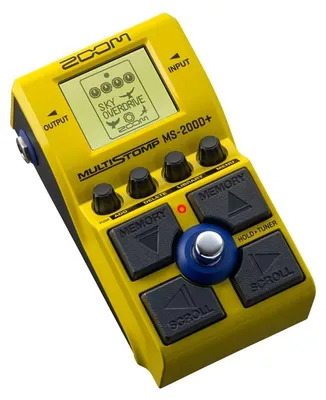 Produktbild von Zoom Effektgerät MS-200D+ MultiStomp Pedal für Gitarre
