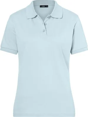 Produktbild von Hochwertiges Polohemd mit Armbündchen light-blue, Gr. L