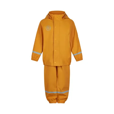 Produktbild von Color Kids - Regenanzug für Kinder - Solid Polyurethan- Leuchtend Gelb, 110