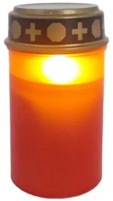 Productafbeelding van SHX LED-kaars/sfeerlicht met timer (SHXTLT01, rood)