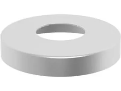 Produktbild von Abdeckrosette 103mm Edelstahl V2A geschl