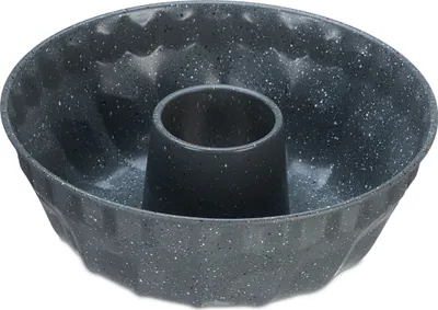 Produktbild von relaxdays Gugelhupfform grau gesprenkelt