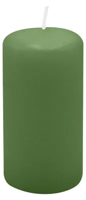 Produktbild von Stumpenkerzen 80 x  Ø 40 mm, Grün, 24 Stück