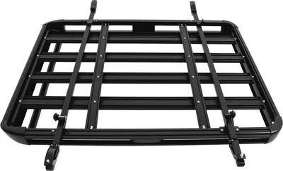 Produktbild von Dachgepäckträger Auto - Dachkorb - 140 cm - bis 150 kg belastbar - verstellbar und leicht - schwarz