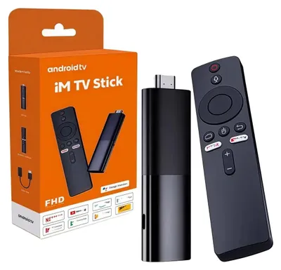 Obrázok produktu pre Android TV stick 4K, rozlíšenie 4K až 60 Hz, kompatibilný s televízormi s HDMI, operačný systém Android 12.0, štvorjadrový procesor, 16 GB interná pamäť