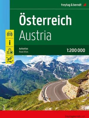 Produktbild von Österreich, Autoatlas 1:200.000, freytag & berndt