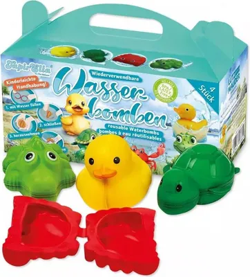 Produktbild von TapirElla Wasserbomben, 4er Set wiederverwendbare