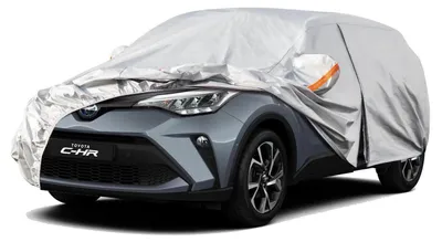 Immagine prodotto di Copertura per auto impermeabile e traspirante, compatibile con Toyota C-HR (2016-2025), colore argento
