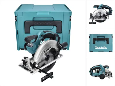 Obrázek produktu pro Akumulátorová okružní pila Makita DSS 611 ZJ 18 V 165 mm + Makpac - bez baterie, bez nabíječky