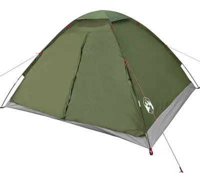 Produktbild von vidaXL Kuppel-Campingzelt 4 Personen Olivgrün Wasserdicht