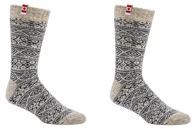 Zdjęcie produktu dla Omgoods - Zestaw 2 par skarpet męskich z wełny merino, ciepłe i wygodne