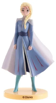 Produktbild von dekora - Elsa-Figur Frozen 2 Für Torten - Disney Deko 9 cm PVC