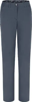 Dunkelgraue Trekkinghose für Damen; Modell Alaro Lady 1.0 von DirectAlpine; ideal für Outdoor-Aktivitäten.