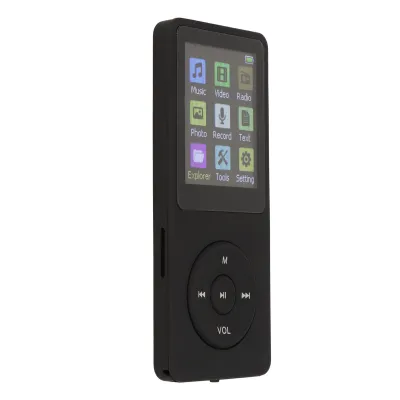 Zdjęcie produktu dla Odtwarzacz muzyczny, odtwarzacz MP4, odtwarzacz MP3, cyfrowy odtwarzacz muzyczny, przenośny odtwarzacz muzyczny, odtwarzacz dźwięku