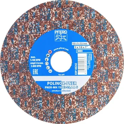 Produktbild von PFERD POLINOX wheels PNER, 5 Stück(e)