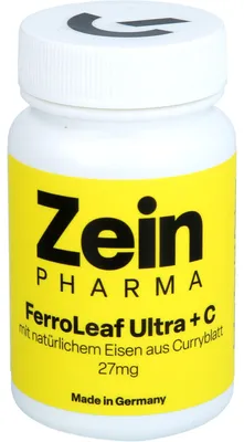 Produktbild von Zein Pharma Ferroleaf Ultra + c Kapseln, 30 St. Kapseln