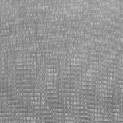A close-up, full-frame shot of a gray fabric with a vertical textured pattern.